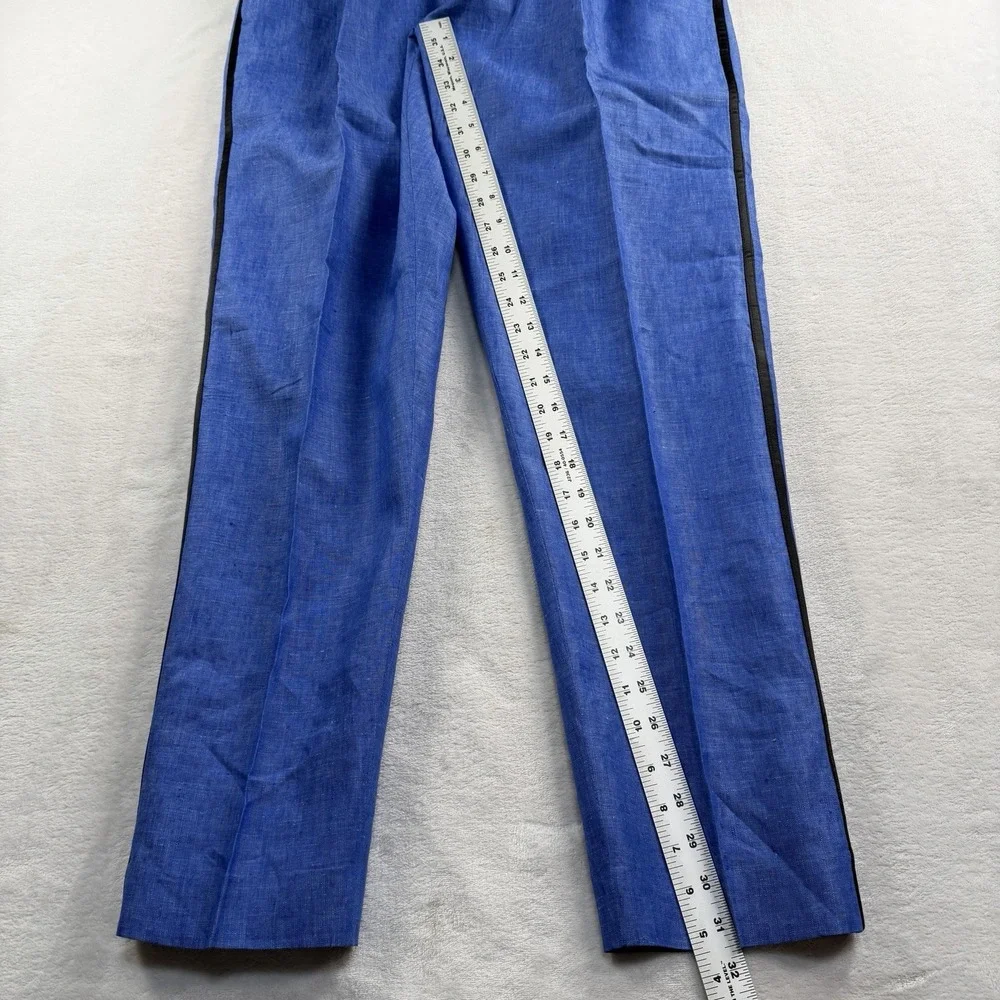 StudioSuits BESPOKE 3 Piece Tuxedo Linen Suit 44L 34x31 Vest Satin Stripe Shawl